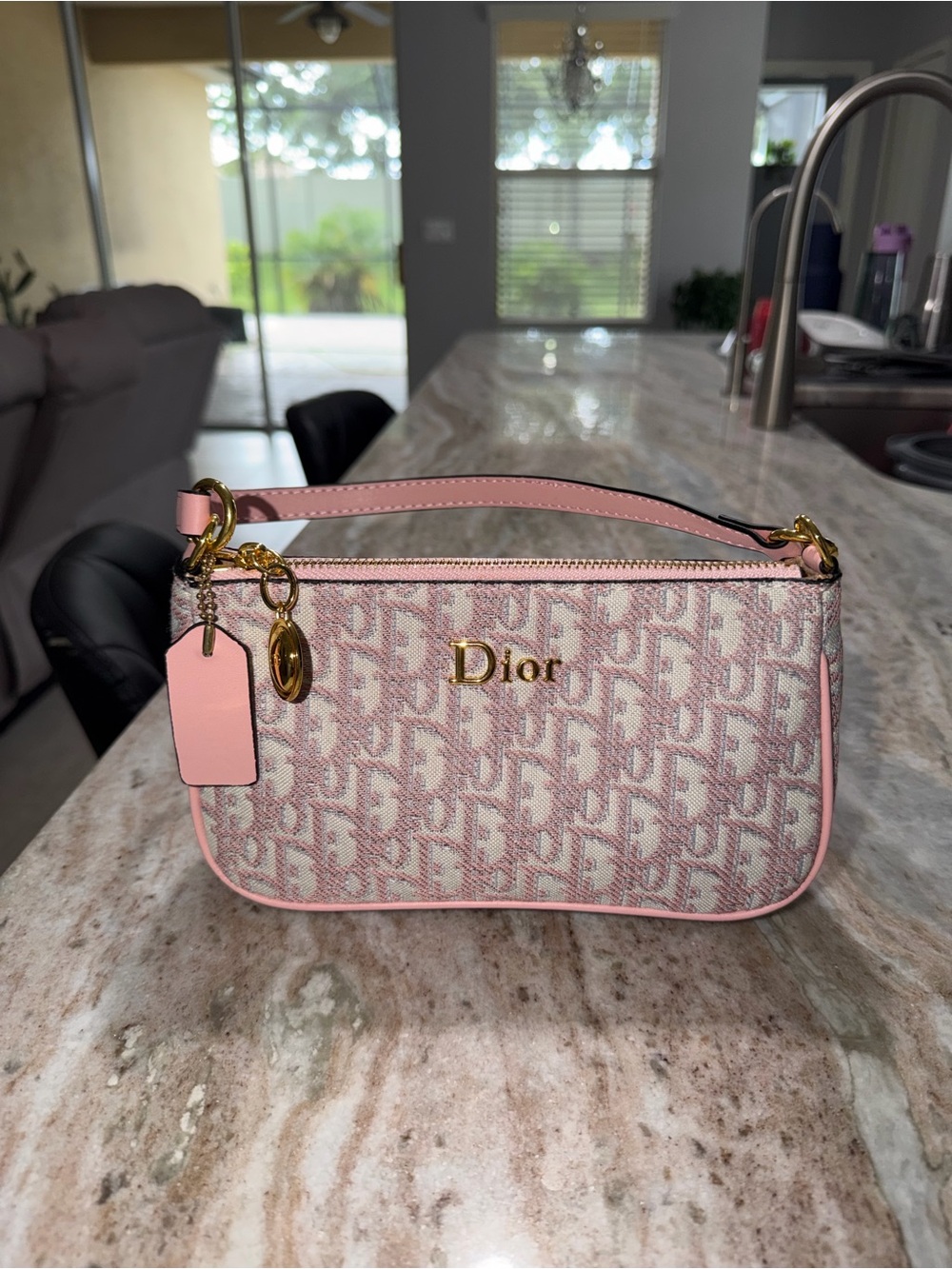Pink dior like bag